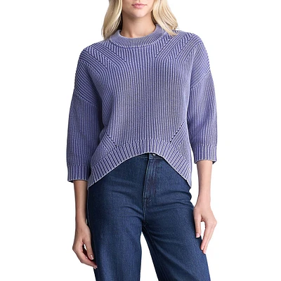 Kassanda Three-Quarter Sleeve Sweater