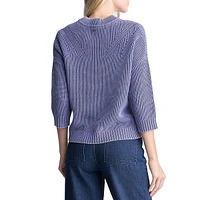 Kassanda Three-Quarter Sleeve Sweater