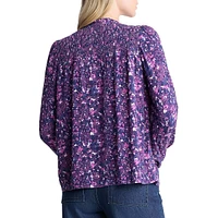 Zosia Floral Smocked Blouse