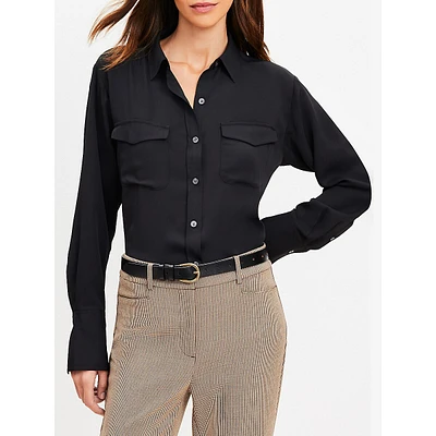 Wide Cuffed Utility Shirt