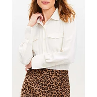 Wide Cuffed Utility Shirt