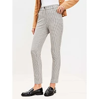 Sutton Skinny Pants Plaid Bi-Stretch