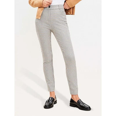 Sutton Skinny Pants Plaid Bi-Stretch