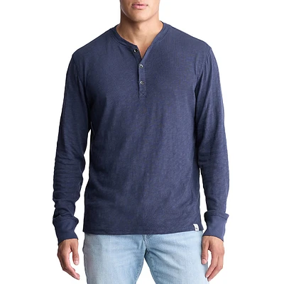 Kandid Long-Sleeve Henley Top