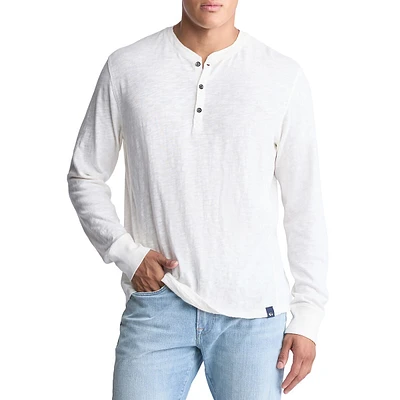 Kandid Long-Sleeve Henley Top