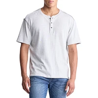 Kitfom Short-Sleeve Henley Top