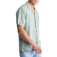 Santi Paisley Short-Sleeve Shirt