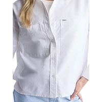 Twyla 2-Pocket Boxy Shirt