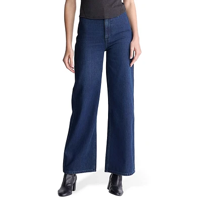 Adele High-Rise Wide-Leg Jeans