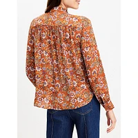 Floral Bow Blouse