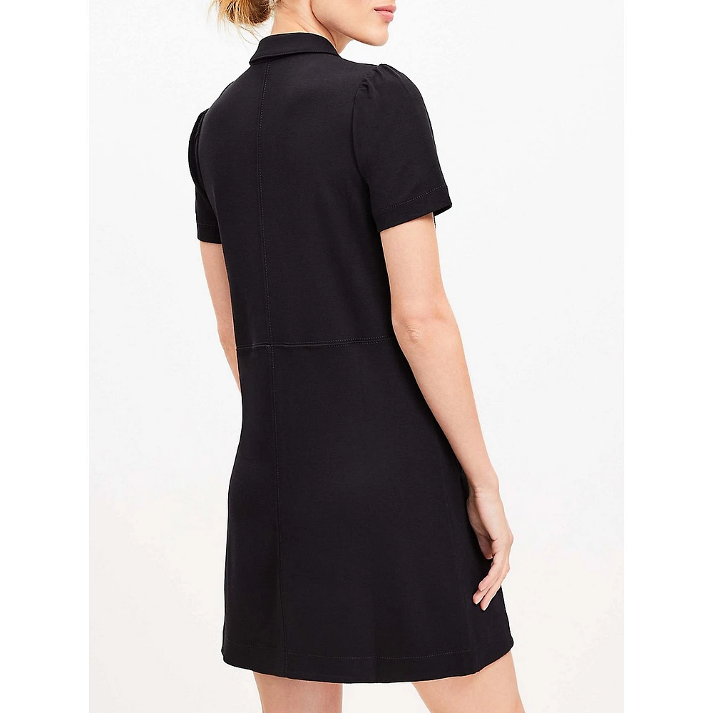 Ponte Mini Shift Pocket Dress