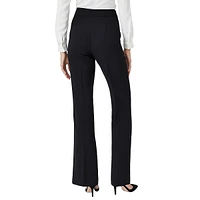 The High Rise Side Zip Trouser Pant Crepe