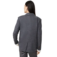 Oversized Double-Breasted Blazer