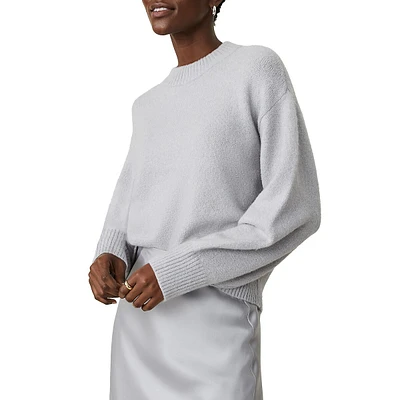 Fuzzy Crewneck Sweater