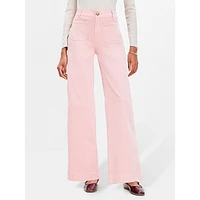 Palmer Wide Leg Pants Brushed Corduroy