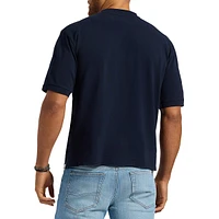 Kinsley Piqué-Knit Relaxed-Fit T-Shirt