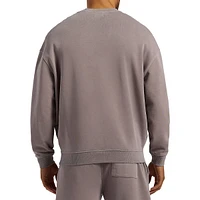 Sweat-shirt ras du cou coupe décontractée
