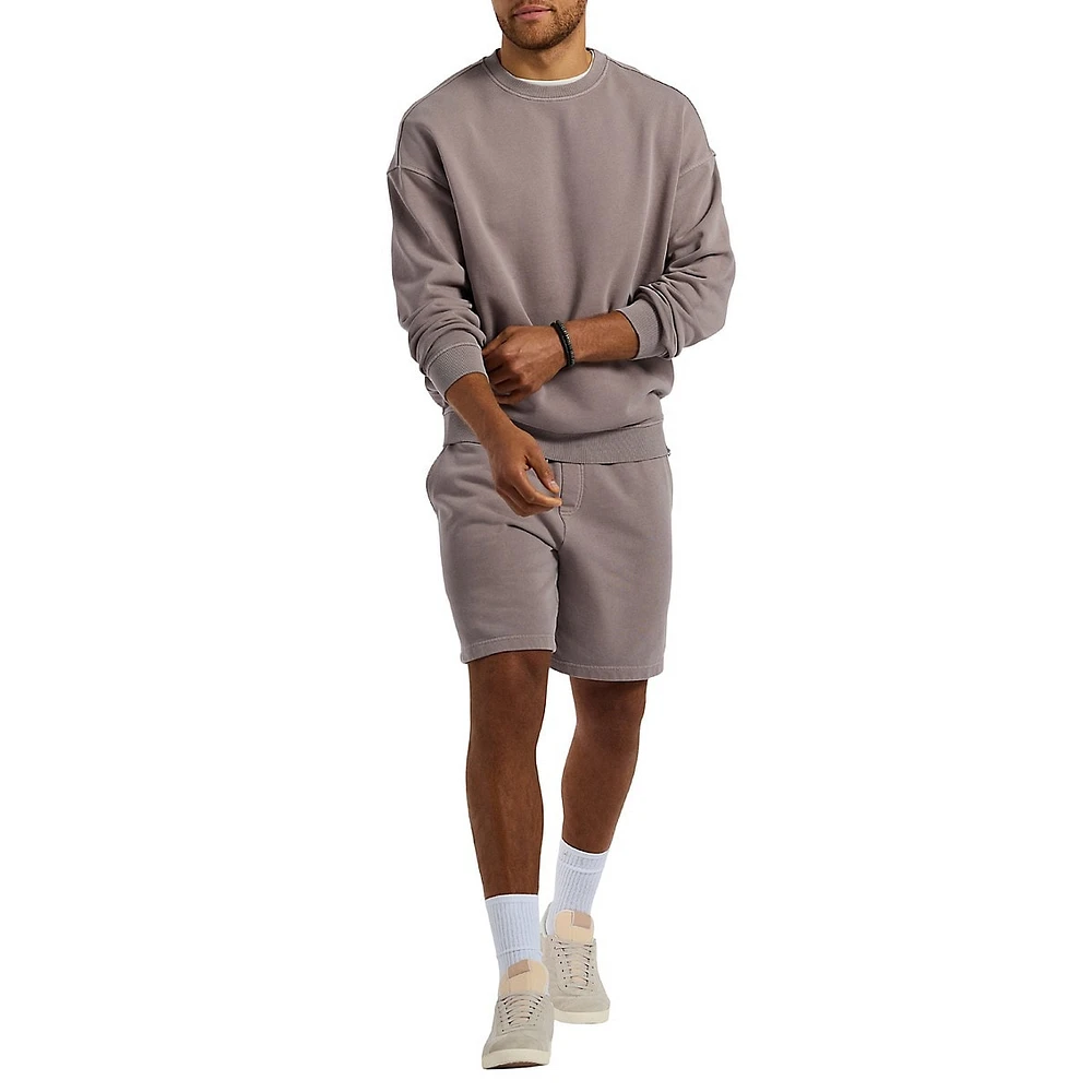Sweat-shirt ras du cou coupe décontractée