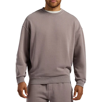 Sweat-shirt ras du cou coupe décontractée