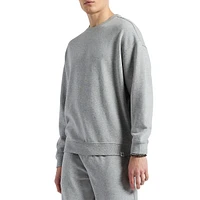 Sweat-shirt ras du cou coupe décontractée