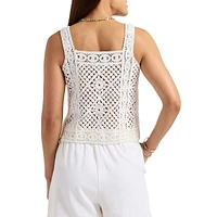 Thalassa Crochet Tank Top