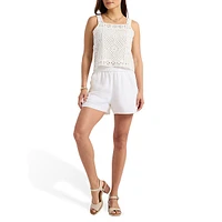 Thalassa Crochet Tank Top