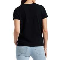 Moxie V-Neck Slub-Knit T-Shirt