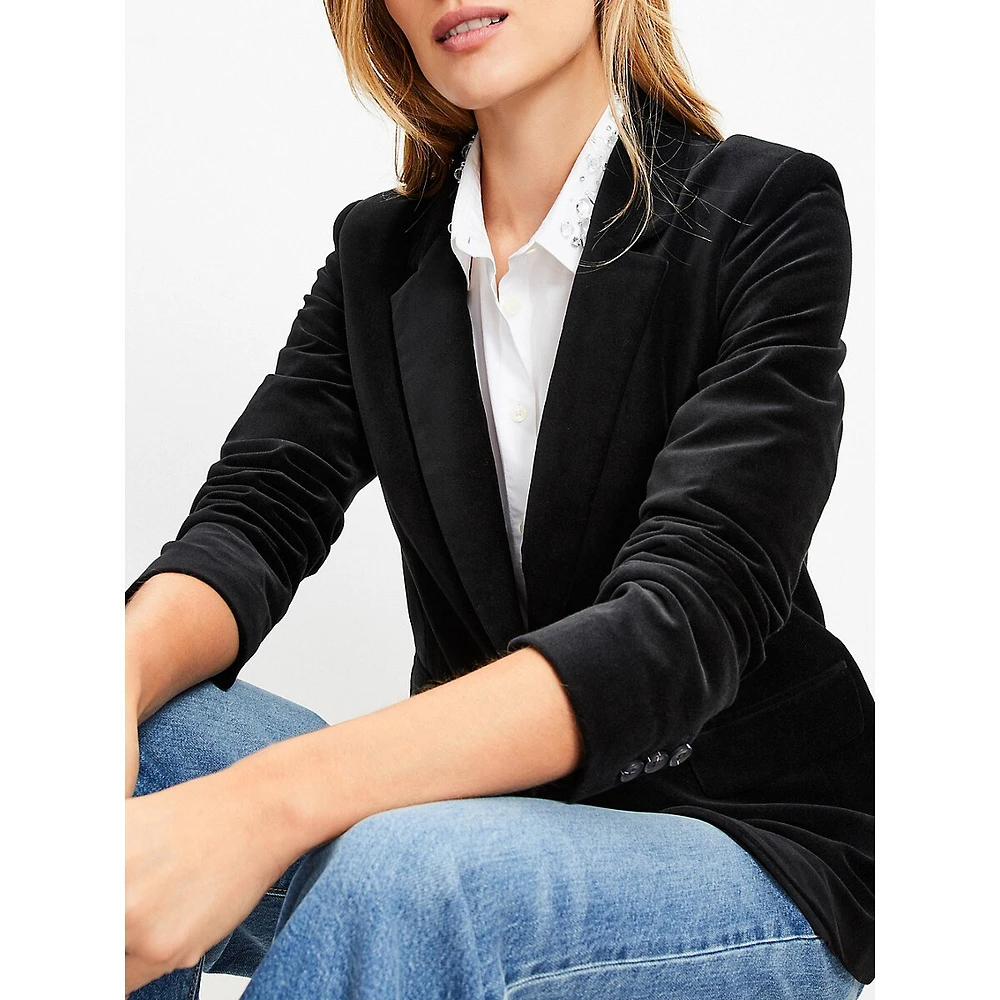 Velvet Relaxed Blazer