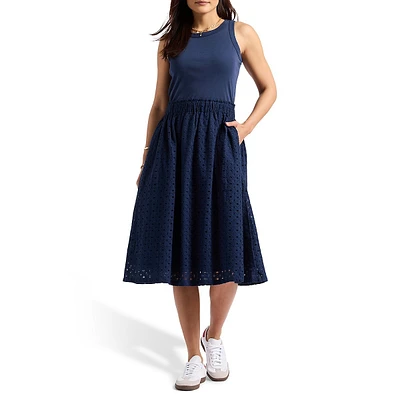 Drea Eyelet Tank Dress