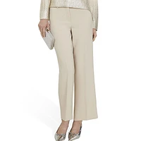 Straight Ankle Pant Crepe