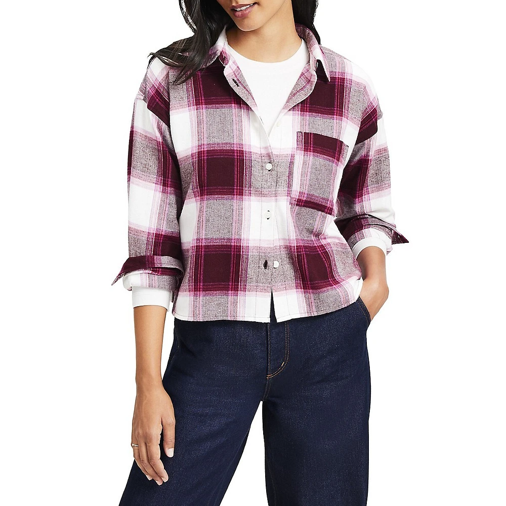 Modern Plaid Shirt