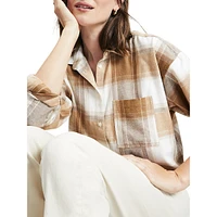 Modern Plaid Shirt