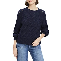 Texture Stitch Abbreviated Pullover