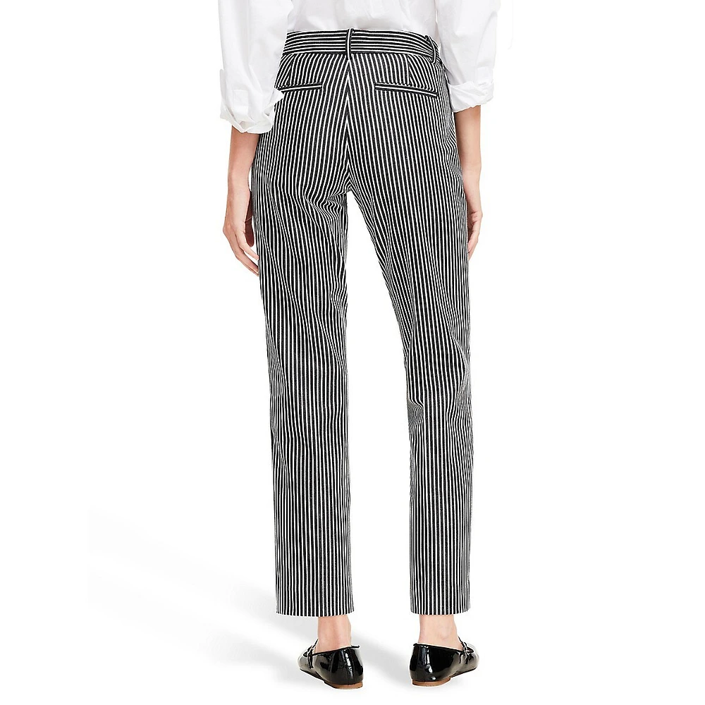 Riviera Slim Pants Stripe