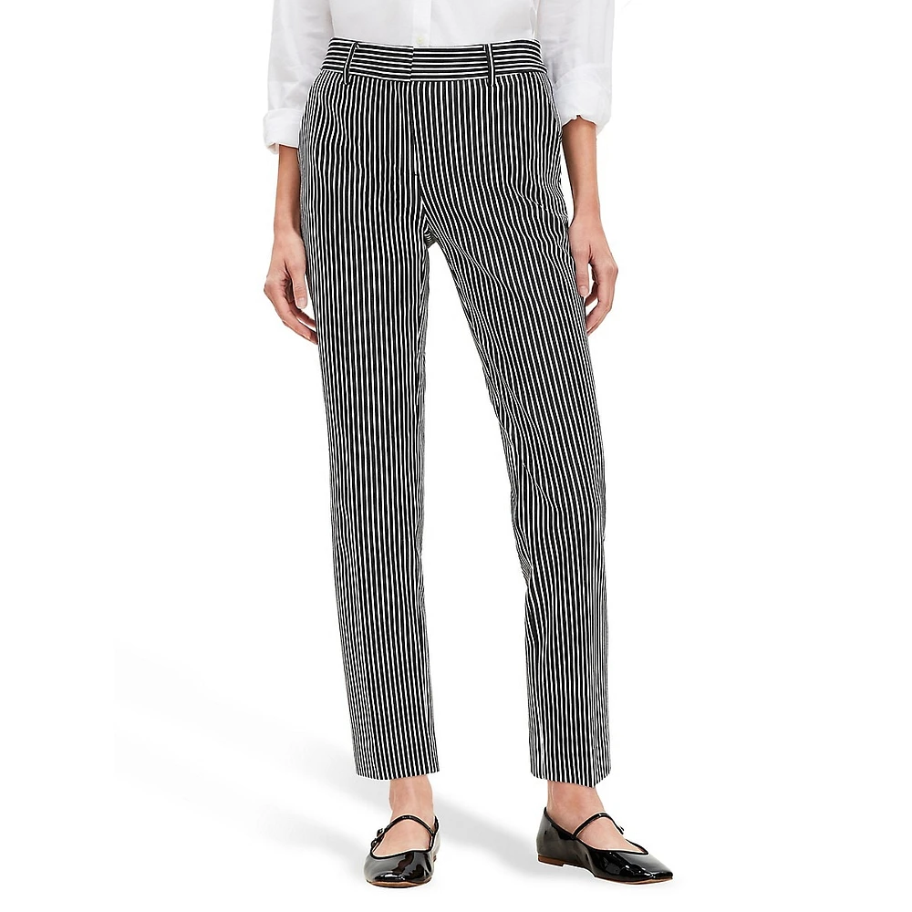 Riviera Slim Pants Stripe