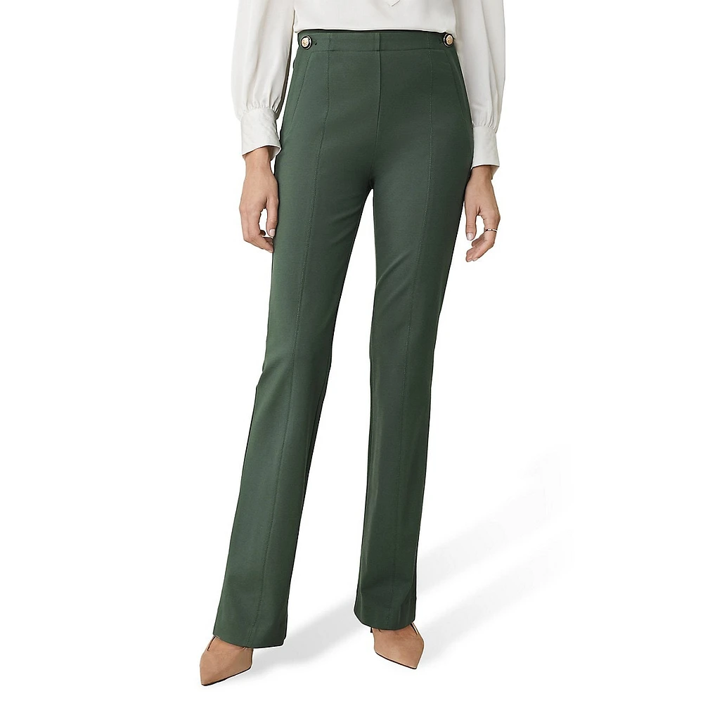 Skinny Flare Trouser Pants