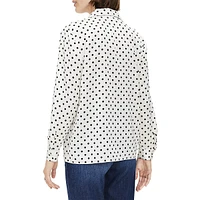 Dotted Everyday Relaxed Blouse