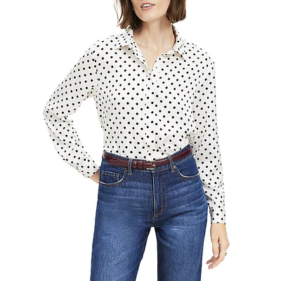 Dotted Everyday Relaxed Blouse