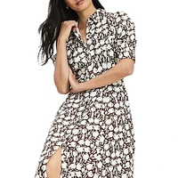 Tulip Belted Midi Pocket Dress