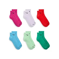 Men's 6-Pack Everyday Plus Cushoined Training Ankle Socks