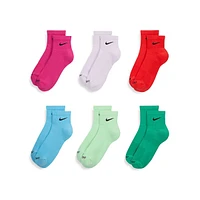 Men's 6-Pack Everyday Plus Cushoined Training Ankle Socks