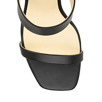 Gamer3 Double-Band Block-Heel Slide Sandals