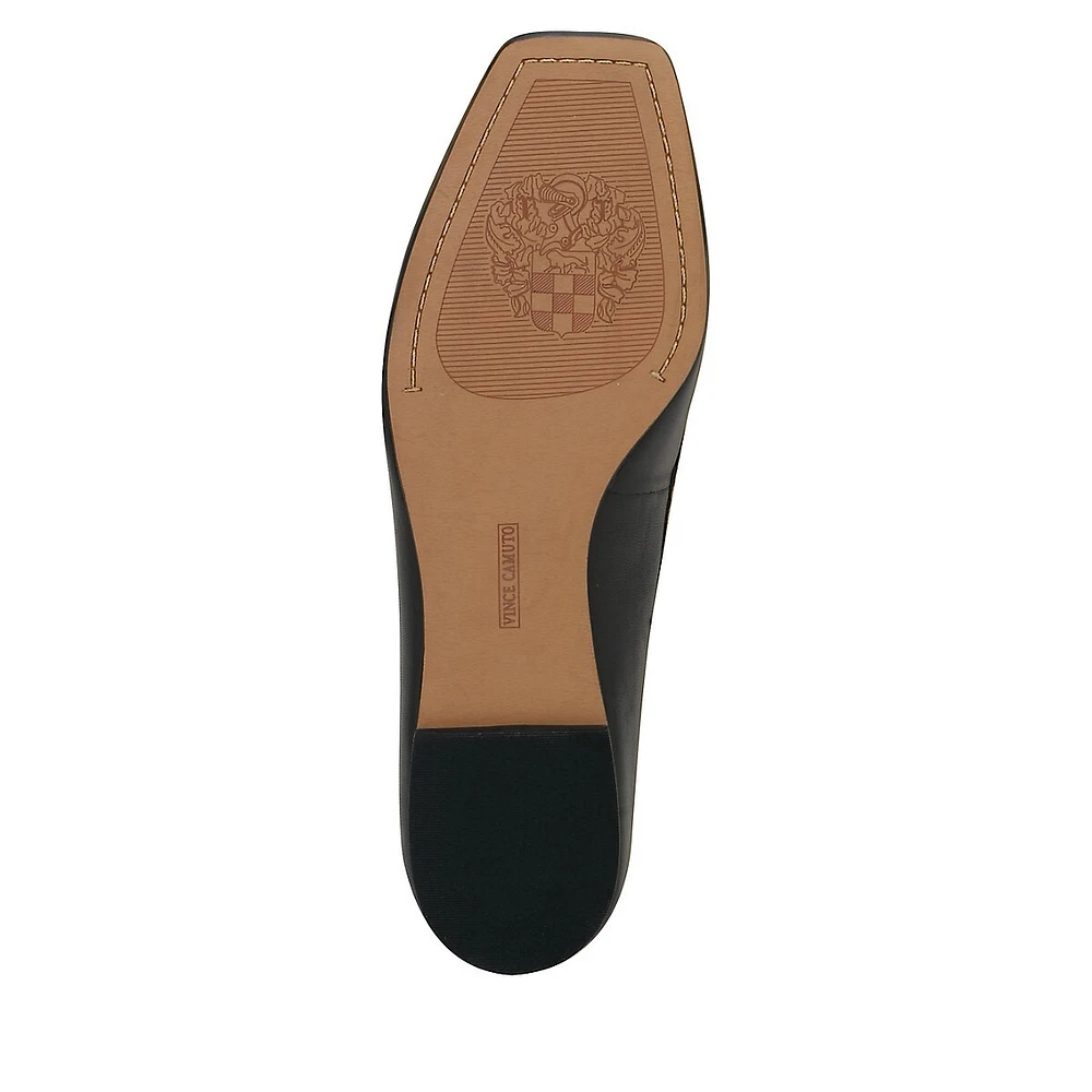 Corrine Leather Ballet Flats