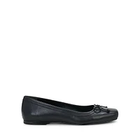 Corrine Leather Ballet Flats