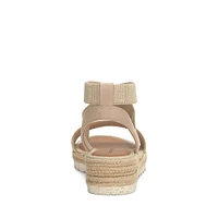 Sandales espadrilles à plateforme et cheville Thimba