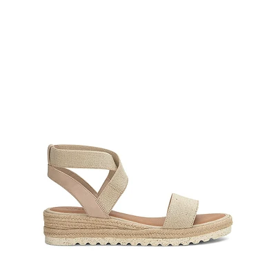 Sandales espadrilles à plateforme et cheville Thimba