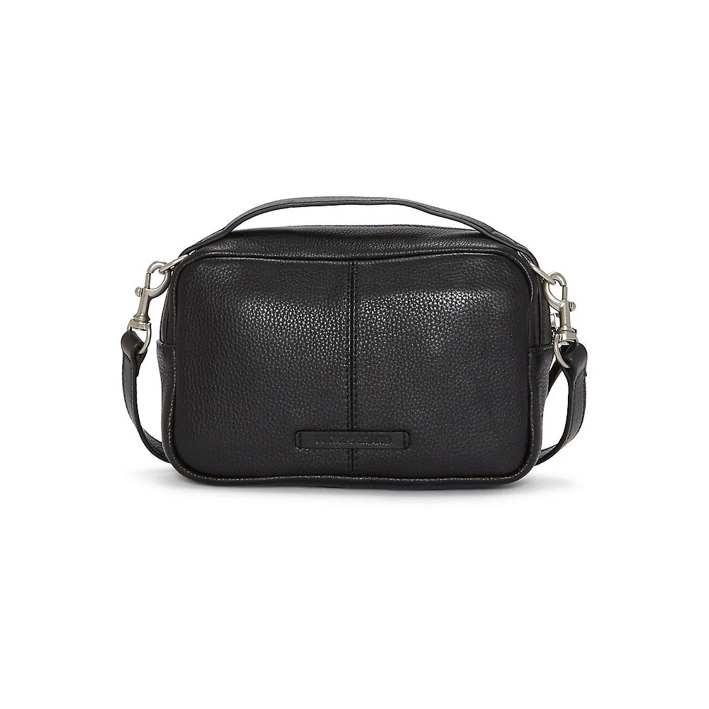 Feyy Seneca Rock Leather Crossbody Bag