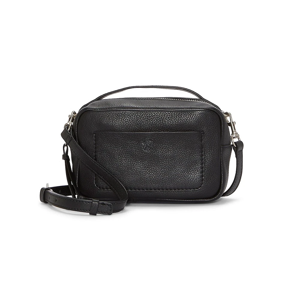 Feyy Seneca Rock Leather Crossbody Bag