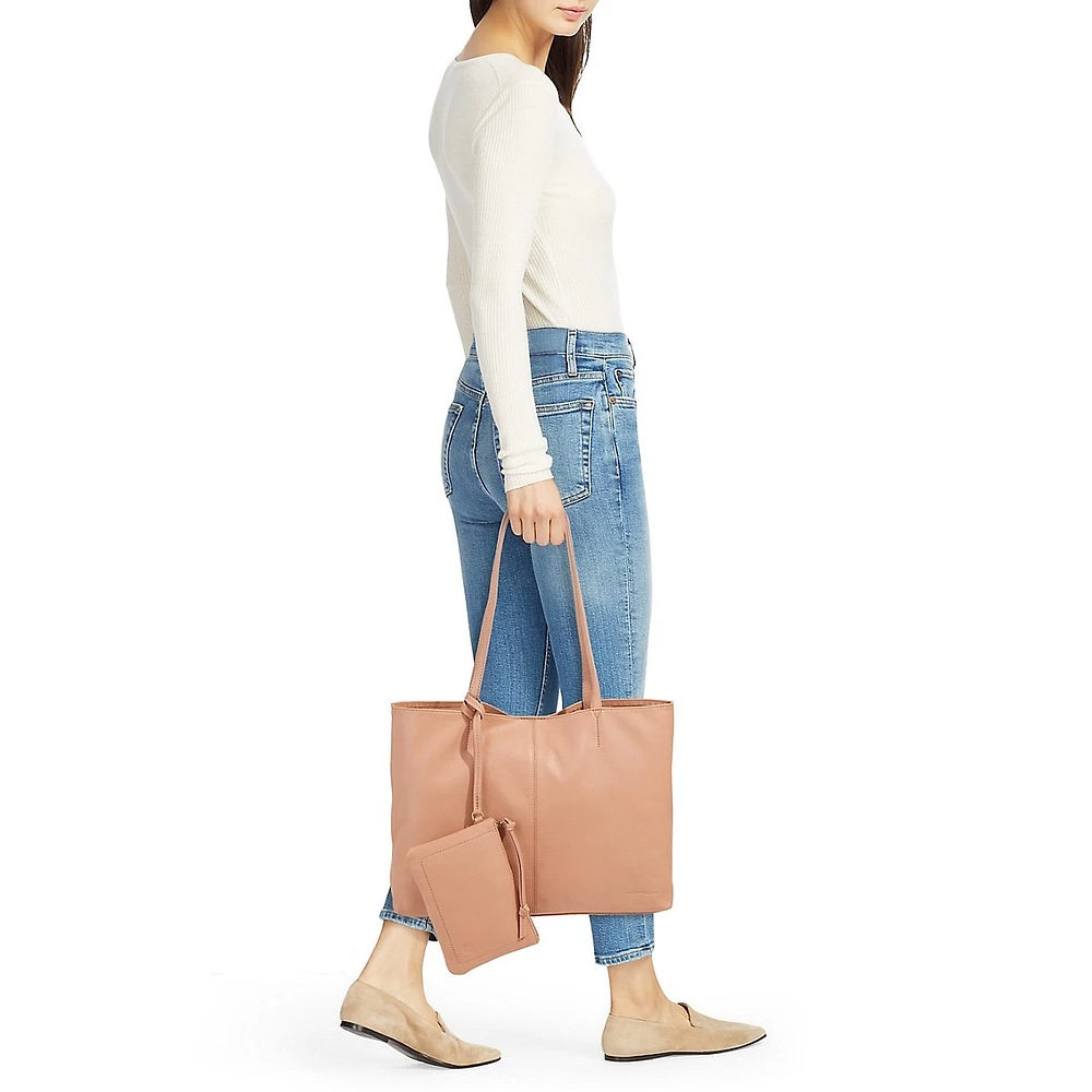 Mora Cornet Leather Tote