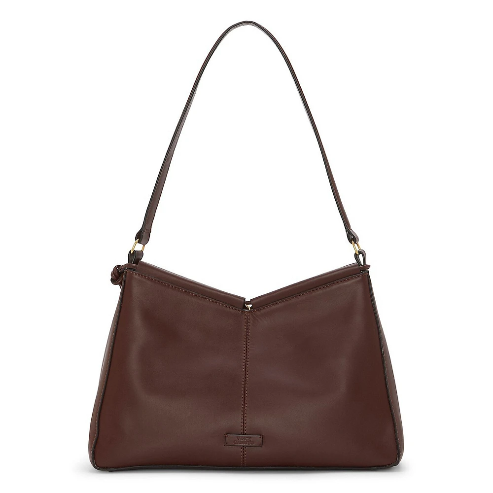 Maire Smooth Leather Shoulder Bag